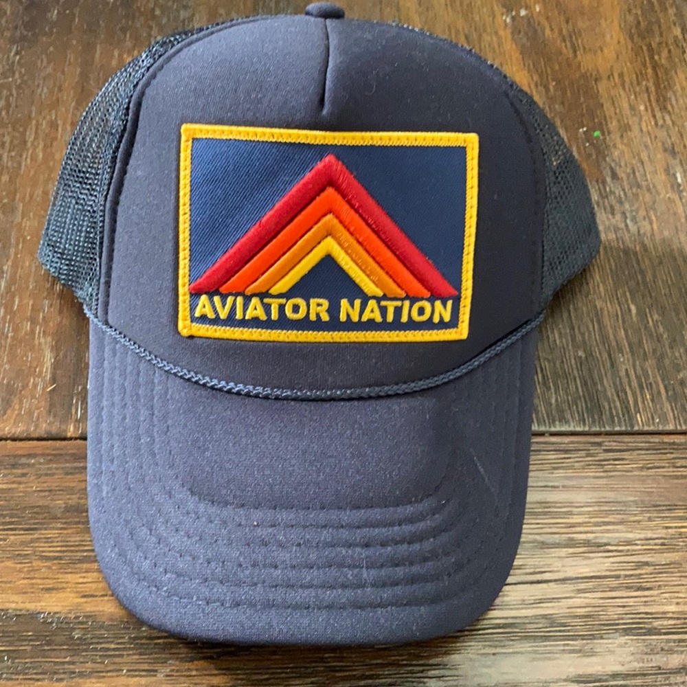 Aviator Nation Navy hat rare